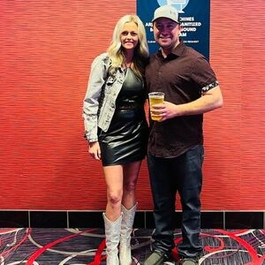 Black Faux Leather Two-Piece Set